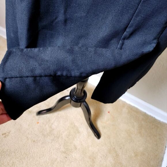 AKRIS Wool Blend Blazer Jacket Black Size 12 - Picture 7 of 10